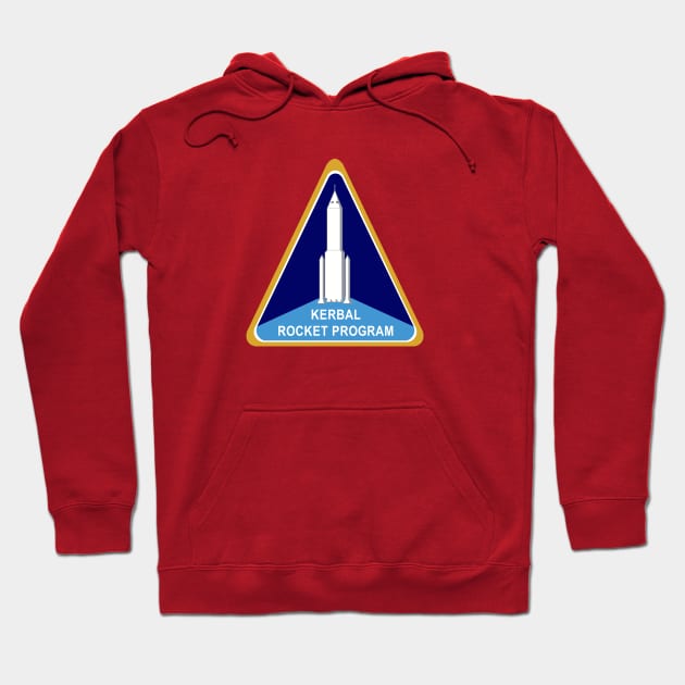 Kerbal Rocket Program logo Hoodie by jeffmcdowalldesign